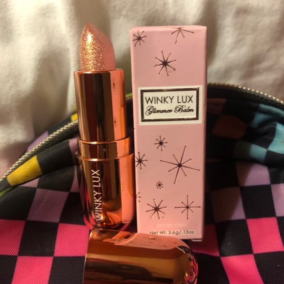 Winky Lux “Rose” Glitter Lip Balm - Picture 3 of 7